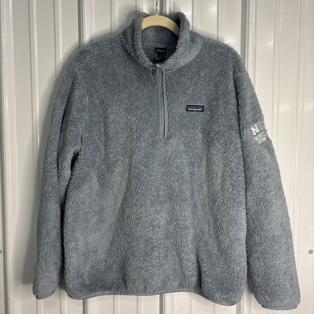 Patagonia Los Gatos 1/4 Zip Pullover Light Blue Size XL-see description